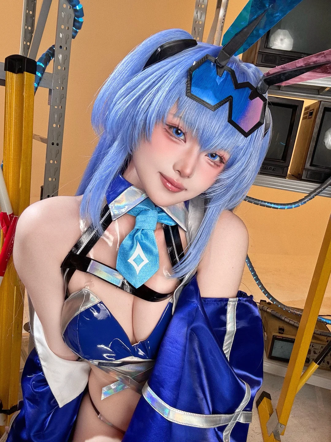 屿鱼 - No.082 碧蓝航线 花园赛车服 [82P-792MB] tg@simisebaisi 【丝足阁】080.webp